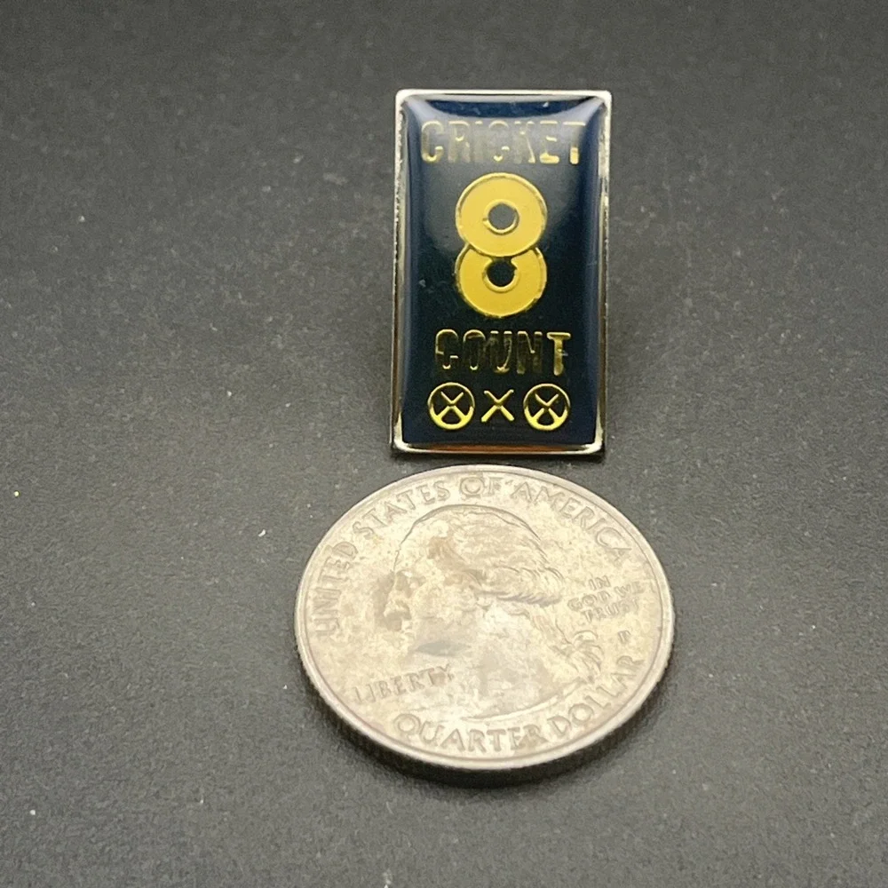 Cricket Sports 8‎ Count Lapel Hat Pin